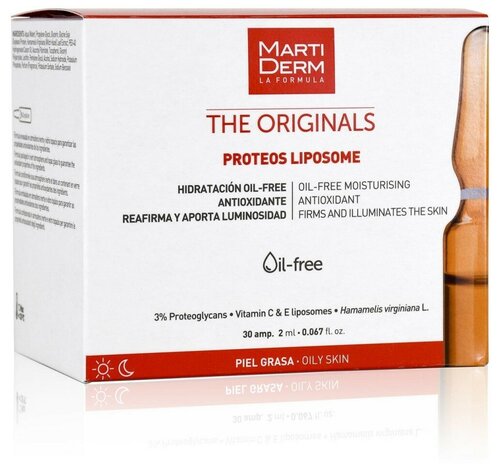 Martiderm The Originals Proteos Liposome ампулы для лица, 2 мл, 30 шт.