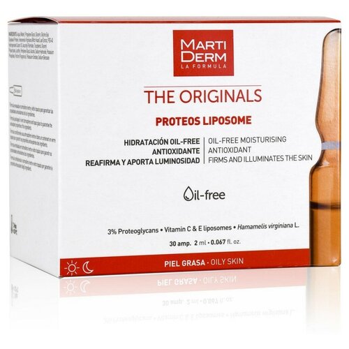 Martiderm The Originals Proteos Liposome ампулы для лица, 2 мл, 30 шт.