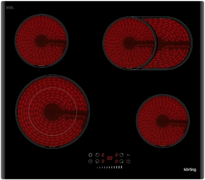 Электрическая варочная панель Korting HK 62550 B
