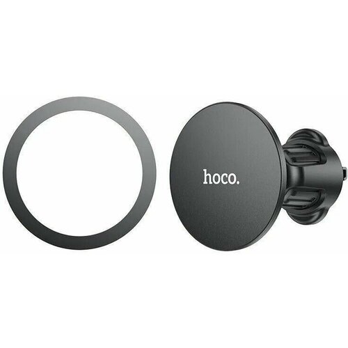 Держатель в авто HOCO H12 Fine магнитный, в воздуховод (черный) магнитный держатель в авто hoco ca88 012718 серебристый