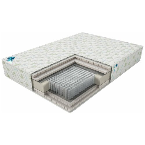 фото Матрас dimax мега софт люкс, 150x200 см, пружинный, белый