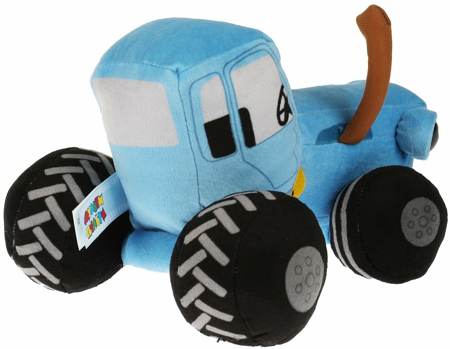 Мягкая игрушка Мульти-пульти Синий Трактор 20 см, музыкальный чип, глаза-глиттер (C20118-20A)