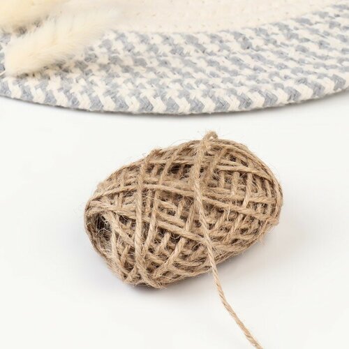 Нить для плетения джут d 15-2 мм 10 05 м 433₽