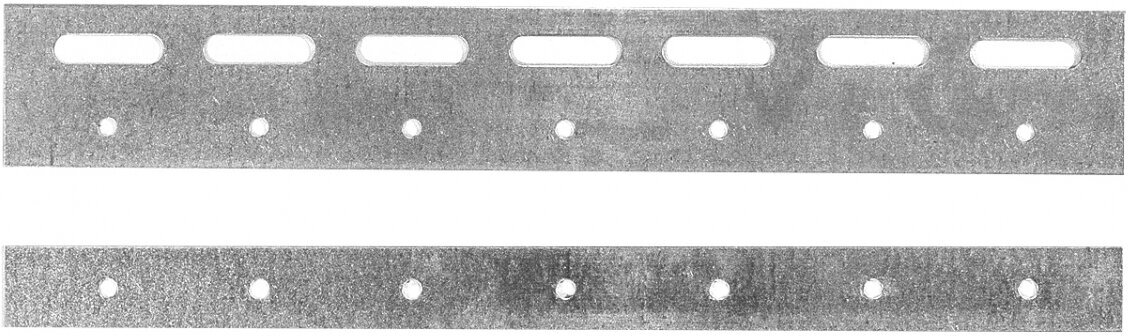 Пластина (300 мм) для полосовой ПВХ завесы