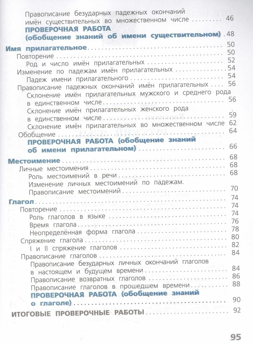 Канакина В. П. Русский язык. 4 класс. Проверочные работы. ФГОС Школа России (к ФП 22/27)