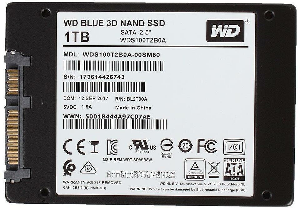 Твердотельный накопитель SSD WD - фото №15