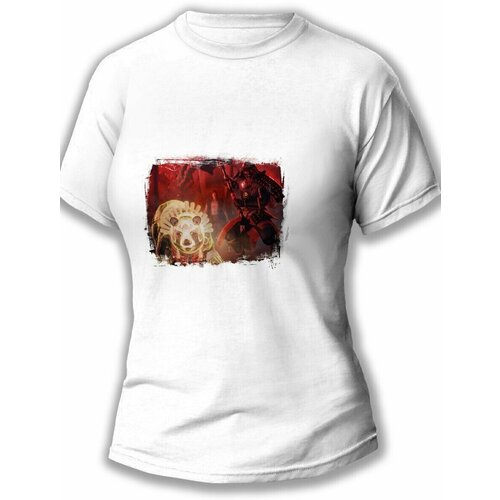 фото Футболка размер l, белый будь на стиле