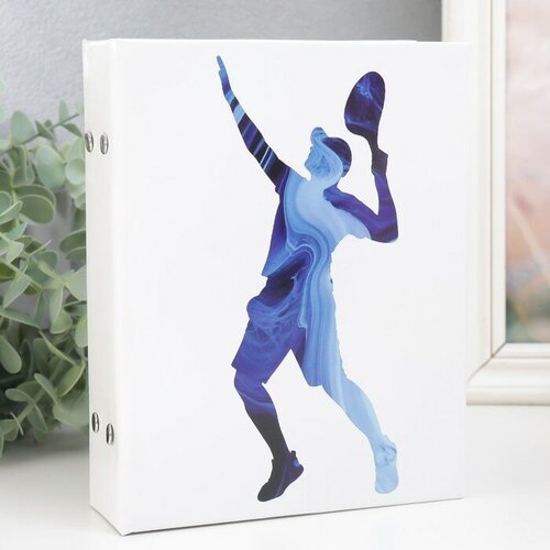 Фотоальбом на 100 фото 13х18 см Теннисист 195х155х4 см для дома 938₽