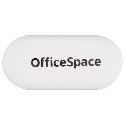 Ластик OfficeSpace FreeStyle, овальный, термопластичная резина, 60*28*12мм