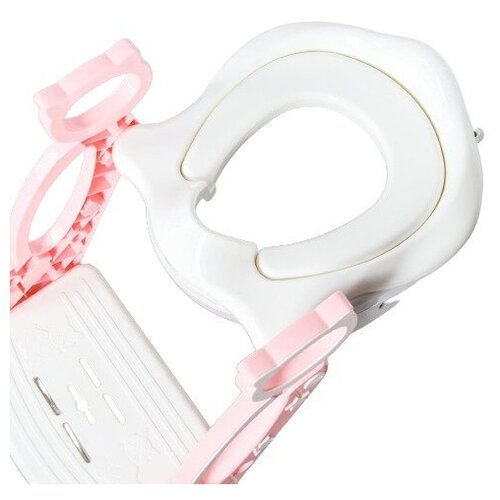 фото Сиденье на унитаз "кошечка", цвет розовый сима-ленд