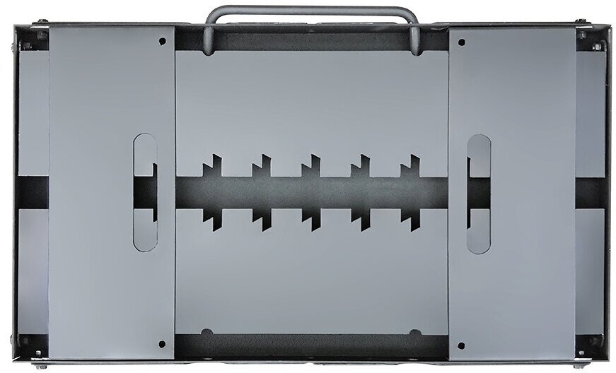 Мангал складной (600х350х410 мм), сталь 1,5 мм, неокрашенный - фотография № 5