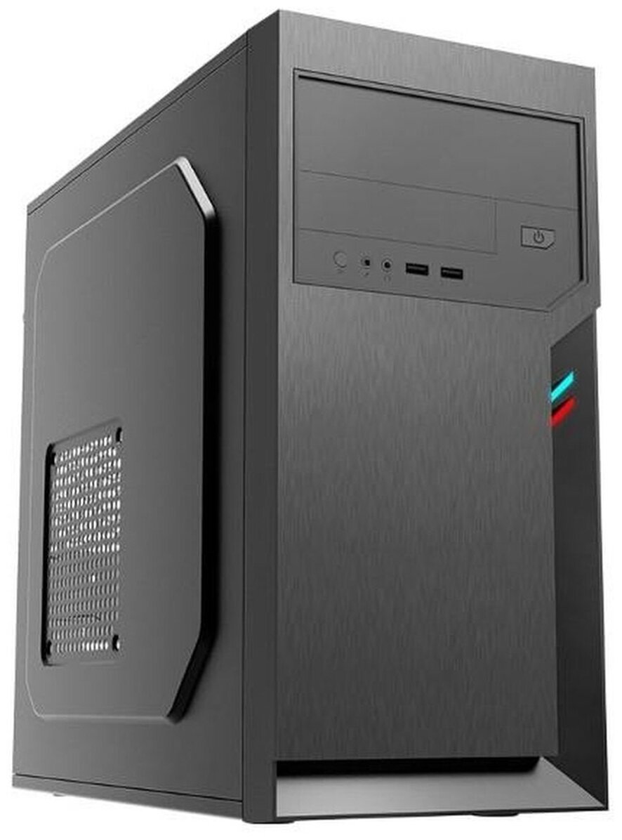 Системный блок KS-tech BASE G5905, Intel Celeron G5905, DDR4 8ГБ, 128ГБ(SSD), Intel UHD Graphics 510, Windows 10 Pro, черный