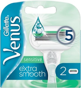 Фото Кассеты Для Бритвы Venus Extra Smooth Sensitive Сменные 2 шт.