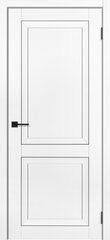 Комплект: Полотно + погонаж, Межкомнатная дверь ДГ "Деканто", Soft touch покрытие - Белый бархат, толщина 36мм, 700*2000*36мм.
