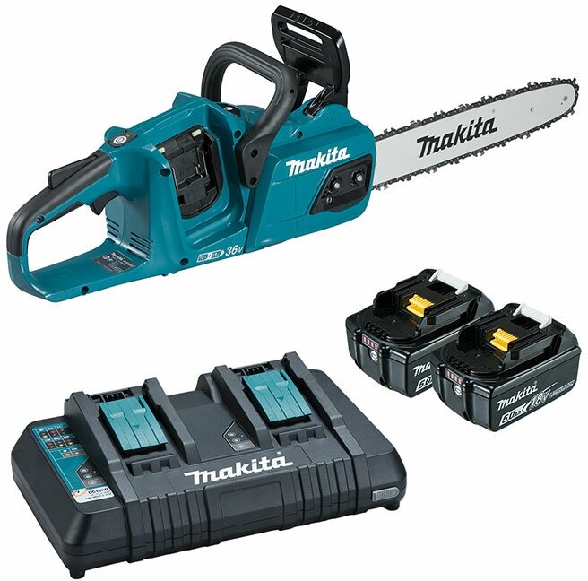 Аккумуляторная цепная пила Makita DUC355PT2