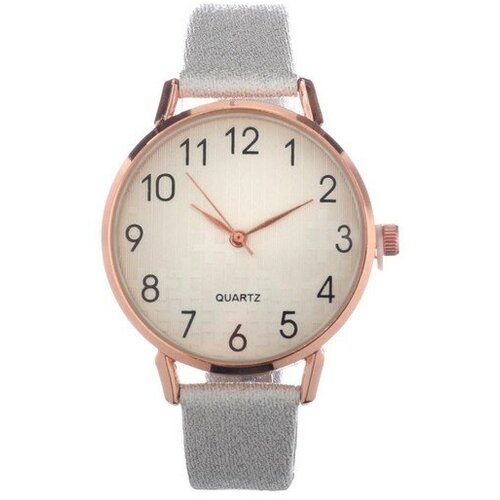 фото Наручные часы часы наручные кварцевые женские "линда", d-3 см, белые, белый no brand