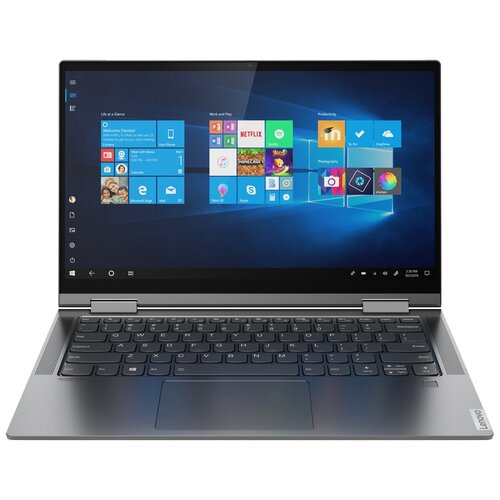 фото Ноутбук lenovo yoga c740-14iml (81tc0081ru), iron grey