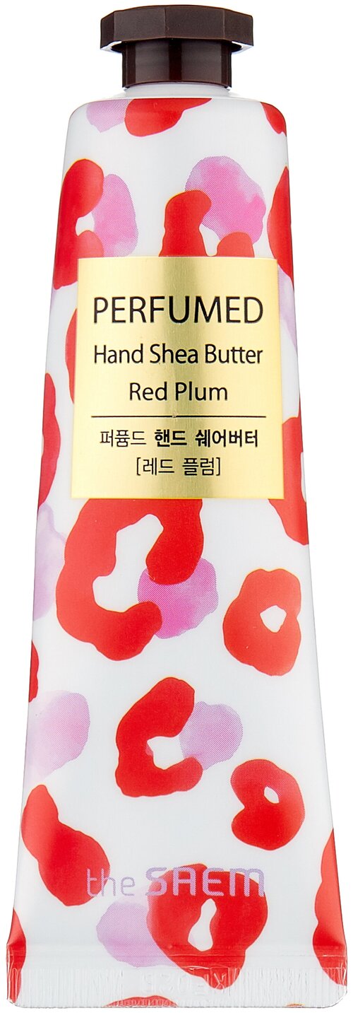 The Saem Крем-масло для рук Perfumed hand shea butter Red plum, 30 мл
