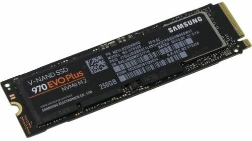 Твердотельный накопитель SSD Samsung 250Gb 970 EVO Plus M.2 2280