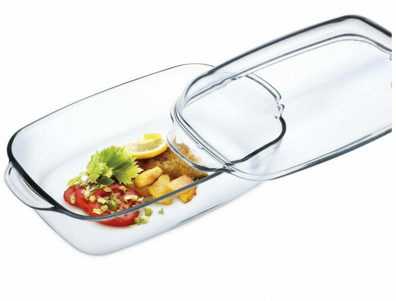 Утятница прямоугольная 6,5л, PYREX