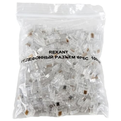 REXANT 05-1013, 100 шт., прозрачный