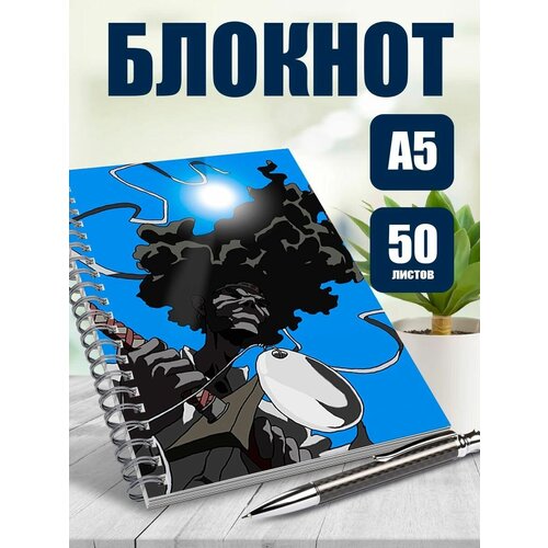Блокнот А5 аниме Афросамурай