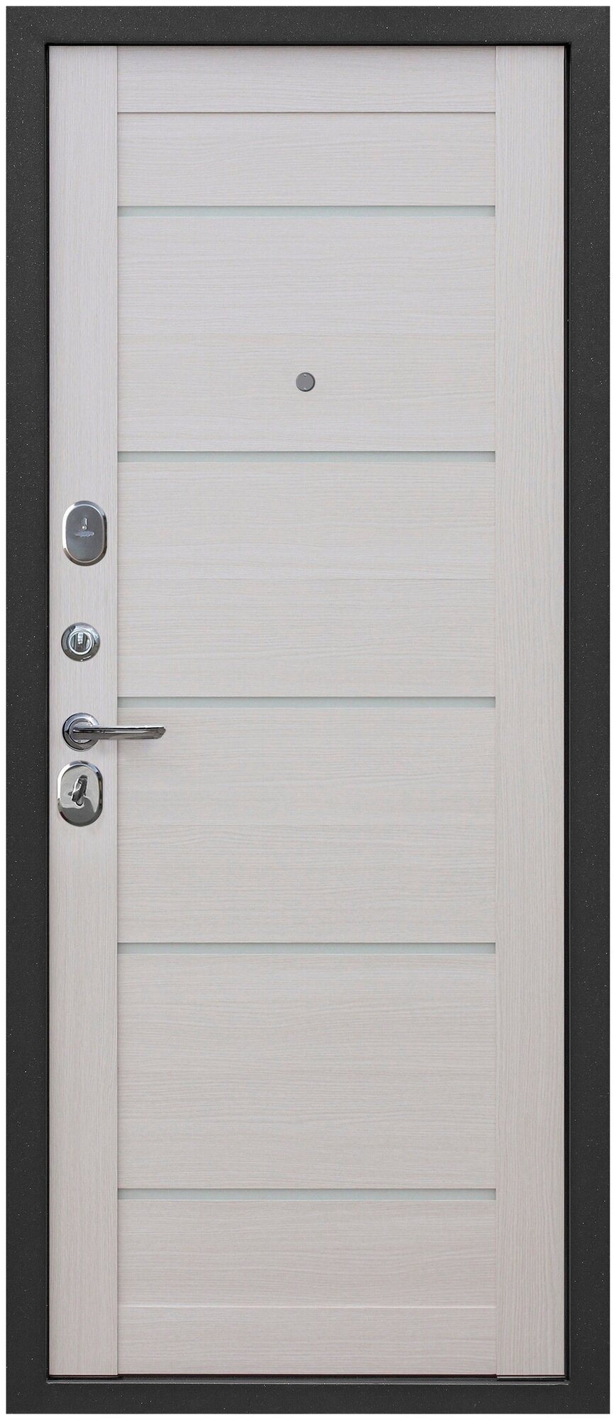 Дверь 9 см Серебро Лиственница беж 860L - фотография № 1