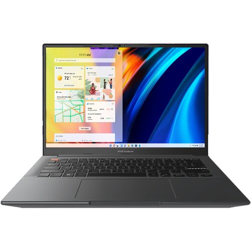 Ноутбук Asus VivoBook S14 M3402QA Ryzen 7 5800H1452880x1800OLED16Gb512Gb SSDIris Xe GraphicsWi-FiBTWin 11 Home Black 7900000₽