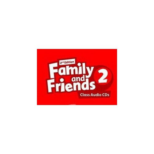 Family and Friends Second Edition 2 Class Audio CD's (2)