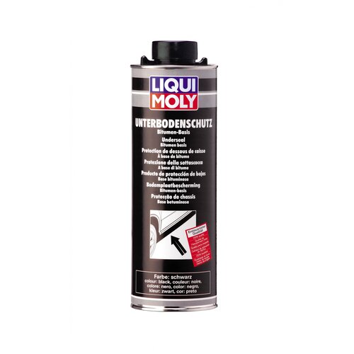 Антикор для днища кузова битум/смола LIQUI MOLY Unterboden-Schutz чёрный 1 л