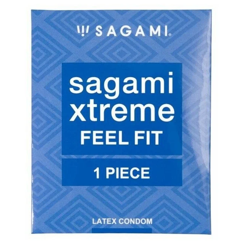 Презервативы латексные Sagami Xtreme Feel Fit - 1 шт.