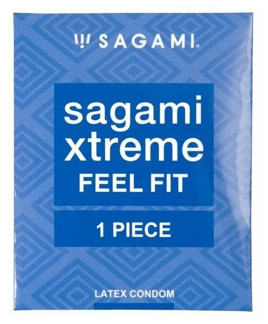 Презервативы латексные Sagami Xtreme Feel Fit - 1 шт.