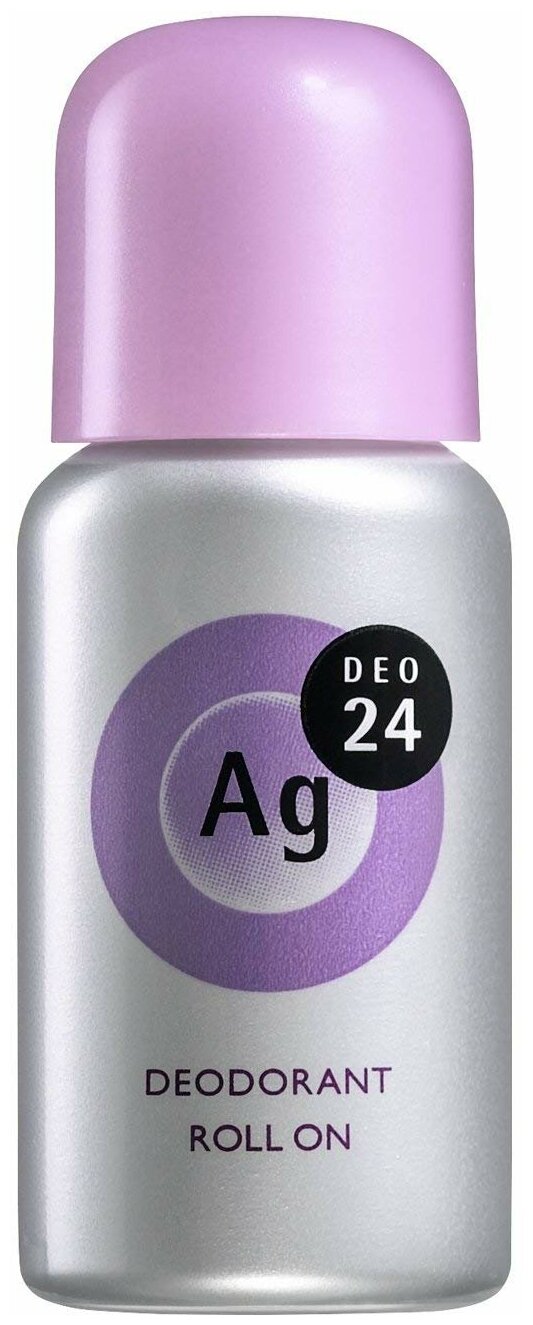 SHISEIDO Дезодорант-антиперспирант Ag Deo24 с ионами серебра аромат свежести роликовый 40 мл.