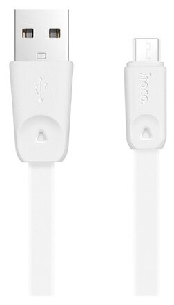 Дата-кабель Hoco X9 USB-MicroUSB, 2 м, белый