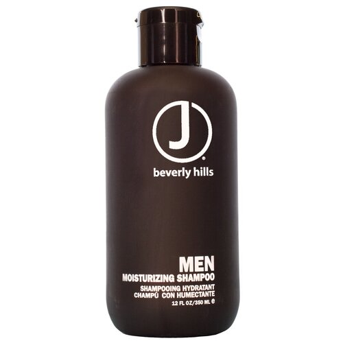 J Beverly Hills шампунь Men Moisturizing увлажняющий для мужчин, 350 мл для укладки волос j beverly hills паста для укладки средней фиксации с камуфлирующим эффектом men pomaflage finishing