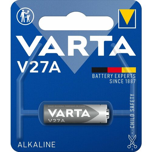 Батарейка VARTA V 27 A 12 V (1 шт) батарейка щелочная varta v27a a27 12v