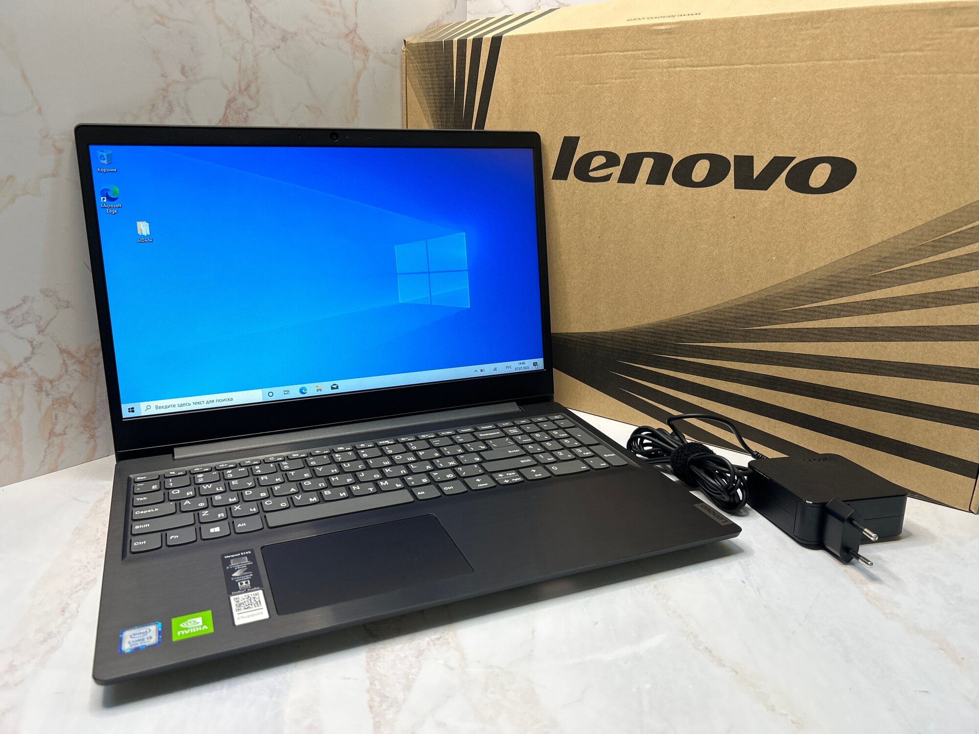Ноутбук Lenovo IdeaPad S145-15IWL. Конфигурация: i3-8145U/8GB/256GB/GF MX110/Win10/FHD