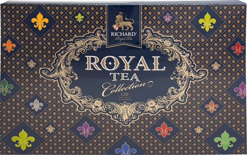 Чай Richard Royal Tea Collection, подарочный набор, 15 вкусов, 120 пак.