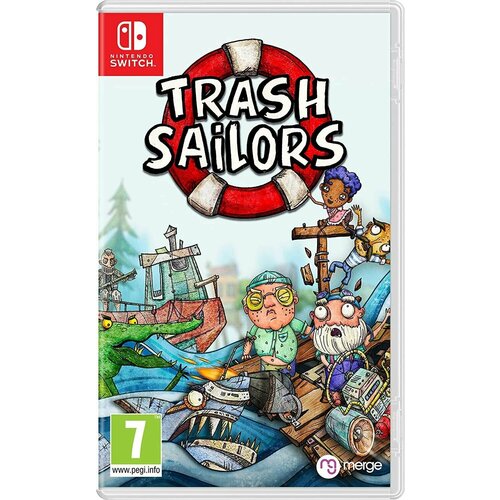 Игра Trash Sailors (Nintendo Switch, Русские субтитры) игра astral chain для nintendo switch русские субтитры