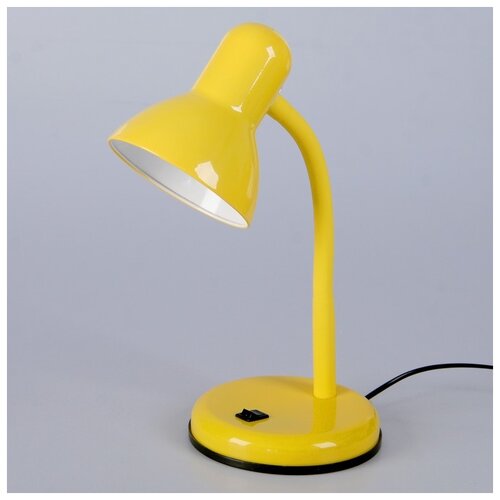 фото Настольная лампа "design" 1x60w e27 желтая 14x14x33см 2815753 . сима-ленд