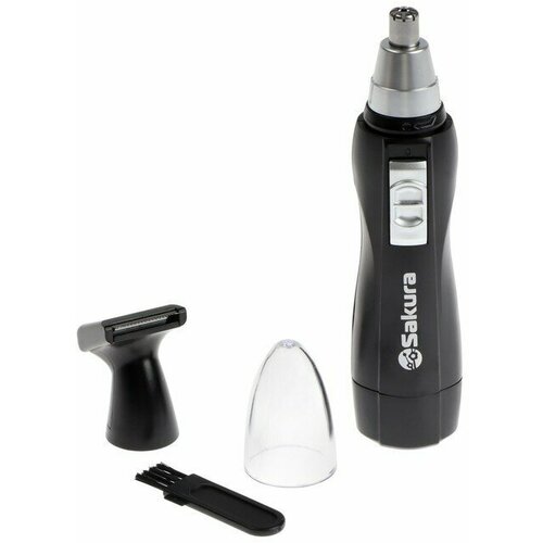 Триммер для волос Sakura SA-5528BK для носаушейбороды 1хАА не в комплекте чёрный 131400₽