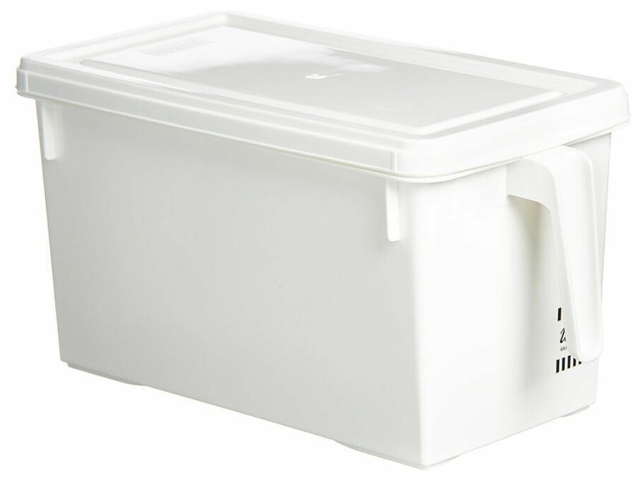 Корзина органайзер кухонный с крышкой 15,7*31,2*16 см Sanada - фотография № 1