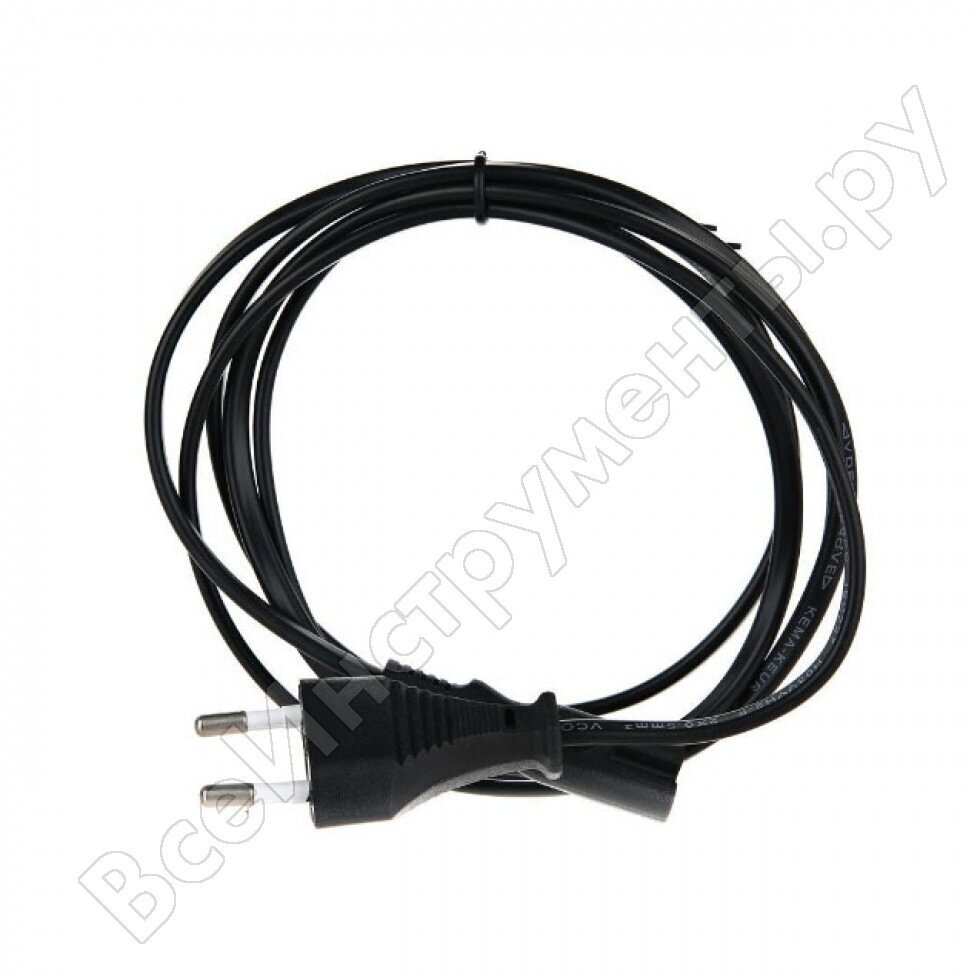 VCOM CE023-CU0.5-1.8M Кабель для аудио-видео техники IEC-320-C7--розетка 220V, 2-pin, 1,8м ,медный [4895182222731] - фото №18