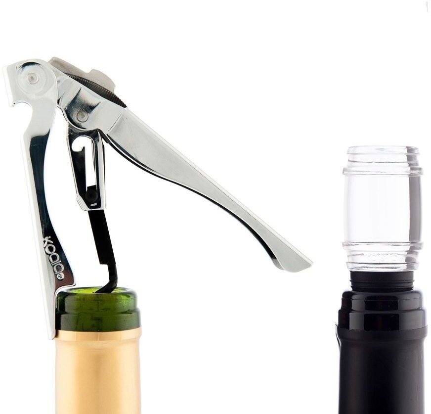 Набор для вина Koala Bako, серебряный - фото №5