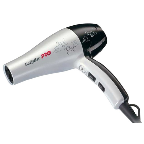 Фен BaBylissPRO BAB5559E, Silver фен babyliss bab5559e black