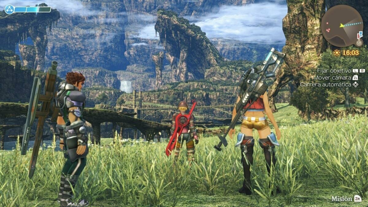 Игра Xenoblade Chronicles: Definitive Edition