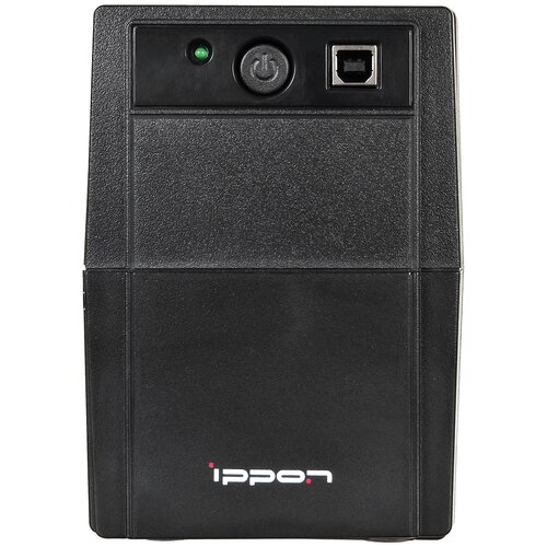 ИБП Ippon Back Basic 650 650ВА 360Вт IEC(3) черный источник бесперебойного питания ippon back basic 650 s euro