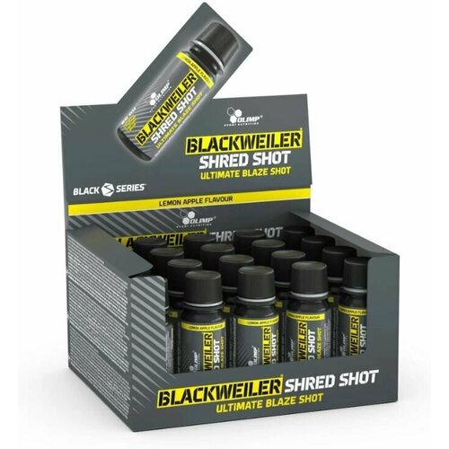 фото Предтренировочный комплекс шот olimp blackweiler shred shot 20 шт.*60 мл цитрусовый пунш olimp sport nutrition