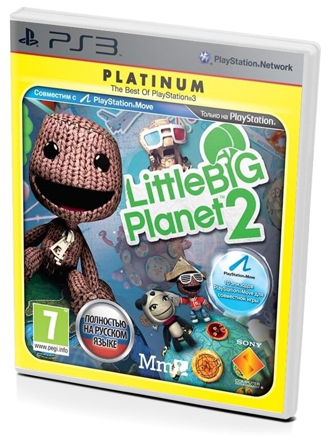 LittleBigPlanet 2 Platinum (PS3) полностью на русском языке