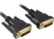 Кабель Exegate DVI dual link EX-CC-DVI2-3.0 (25M/25M, 3м, позолоченные контакты)